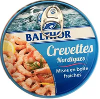 Mängden socker i Crevettes Nordiques