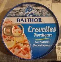 Mängden socker i Crevettes nordiques