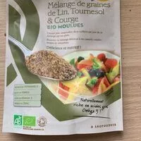 Mängden socker i Mélange de graines de Lin, Tournesol & Courge