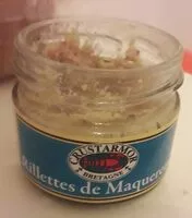 Mängden socker i Rillettes de maquereau