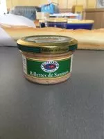Mängden socker i Rillettes de Saumon