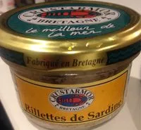Mängden socker i Rillettes de sardine