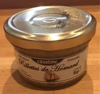 Mängden socker i Rillettes de Homard