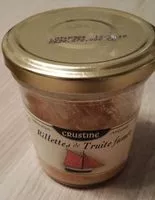Mängden socker i Rillettes de truite fumée