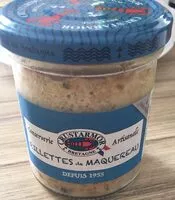 Mängden socker i Rillettes de maquereau