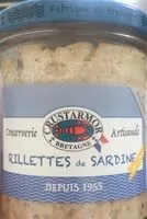 Mängden socker i Rillettes de Sardine