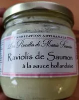 Mängden socker i Raviolis de saumon à la sauce hollandaise