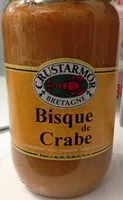 Mängden socker i Bisque de crabe