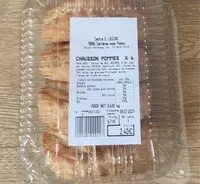 Mängden socker i Chausson pommes x 4