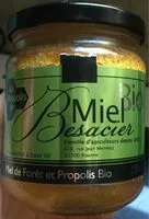 Mängden socker i Miel de forêt et propolis bio