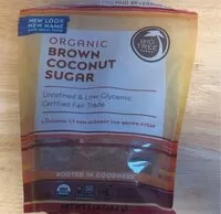Mängden socker i Organic Brown Coconut Sugar