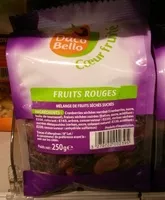 Mängden socker i fruits rouges