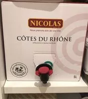 Mängden socker i Vin cote du rhone