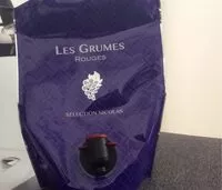 Mängden socker i Les Grumes Rouge