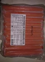 Mängden socker i Saucisses de Strasbourg x20