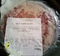 Mängden socker i Bol de fromage de tête