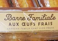 Mängden socker i barre familiale