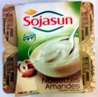 Mängden socker i Dessert végétal, Noisettes Amandes (4 Pots)