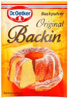 Mängden socker i Backpulver