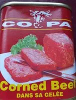 Mängden socker i Corned beef