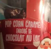 Mängden socker i Pop corn caramel enrobé de chocolat au lait