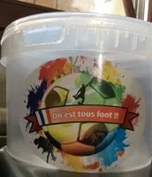 Mängden socker i Pop corn sucré