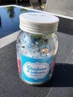 Mängden socker i Bonbon d'enfance roudoudou