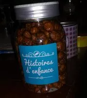 Mängden socker i Cacahuètes caramélisées