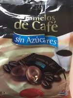 Mängden socker i Caramelos de cafe sin azucares