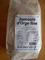 Mängden socker i Semoule d'orge fine