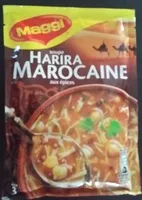 Mängden socker i Soupe Harira Marocaine aux épices