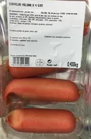 Mängden socker i Cervelas Melona x4 S/AT