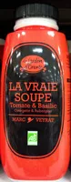 Mängden socker i La vraie soupe Tomate & Basilic Courgette & Aubergine