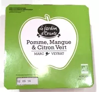 Mängden socker i Pomme, Mangue & Citron vert
