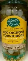 Mängden socker i Duo oignons et cornichons 72cl