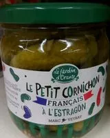 Mängden socker i Le Petit Cornichon Français à l'Estragon