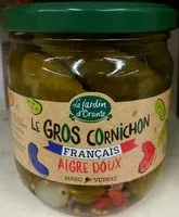 Mängden socker i Le Gros Cornichon Français Aigre Doux