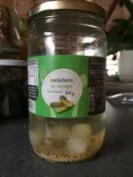 Mängden socker i Cornichons au vinaigre