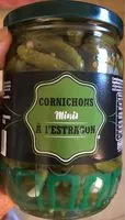 Mängden socker i Cornichons minis à l'estragon