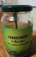 Mängden socker i Cornichons extra-fins