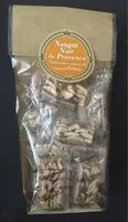 Mängden socker i Nougat noir de provence