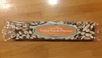 Mängden socker i Nougat noir de provence