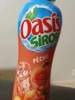 Mängden socker i Oasis sirop pêche