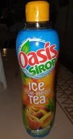 Mängden socker i Oasis sirop ice tea pêche abricot