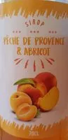 Mängden socker i Sirop Pêche de Provence et Abricots