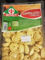 Mängden socker i Cappelletti au jambon cru