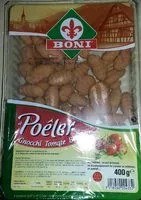 Mängden socker i Gnocchi tomate basilic a poeler