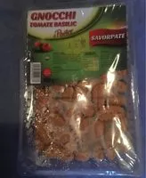 Mängden socker i Gnocchi tomate basilic à poëler