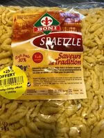 Mängden socker i Spaetzle
