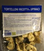 Mängden socker i Tortelloni ricotta & Spinaci